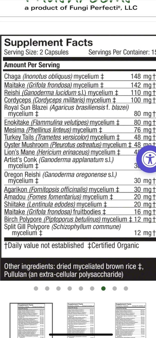 MyCommunity - Fungi Perfecti/Host Defense - 120 - Capsule by Fungi Perfecti/Host Defense