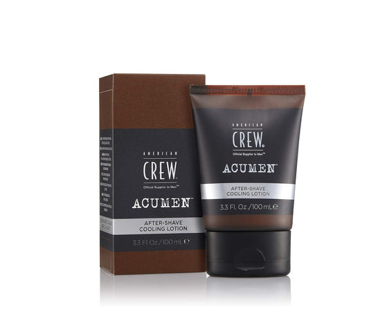 American Crew After Shave Lotion for Men, Cooling Dual Action Lotion, 3.3 Fl Oz