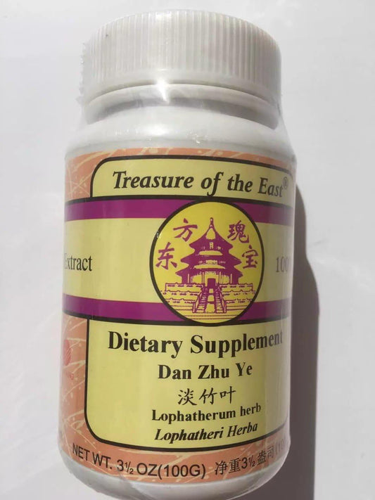 Treasure of The East, Lophatherum Herb - Zhu Ye (Dan) (5:1 Concentrated Herbal Extract Granules, 100g) : Health & Household