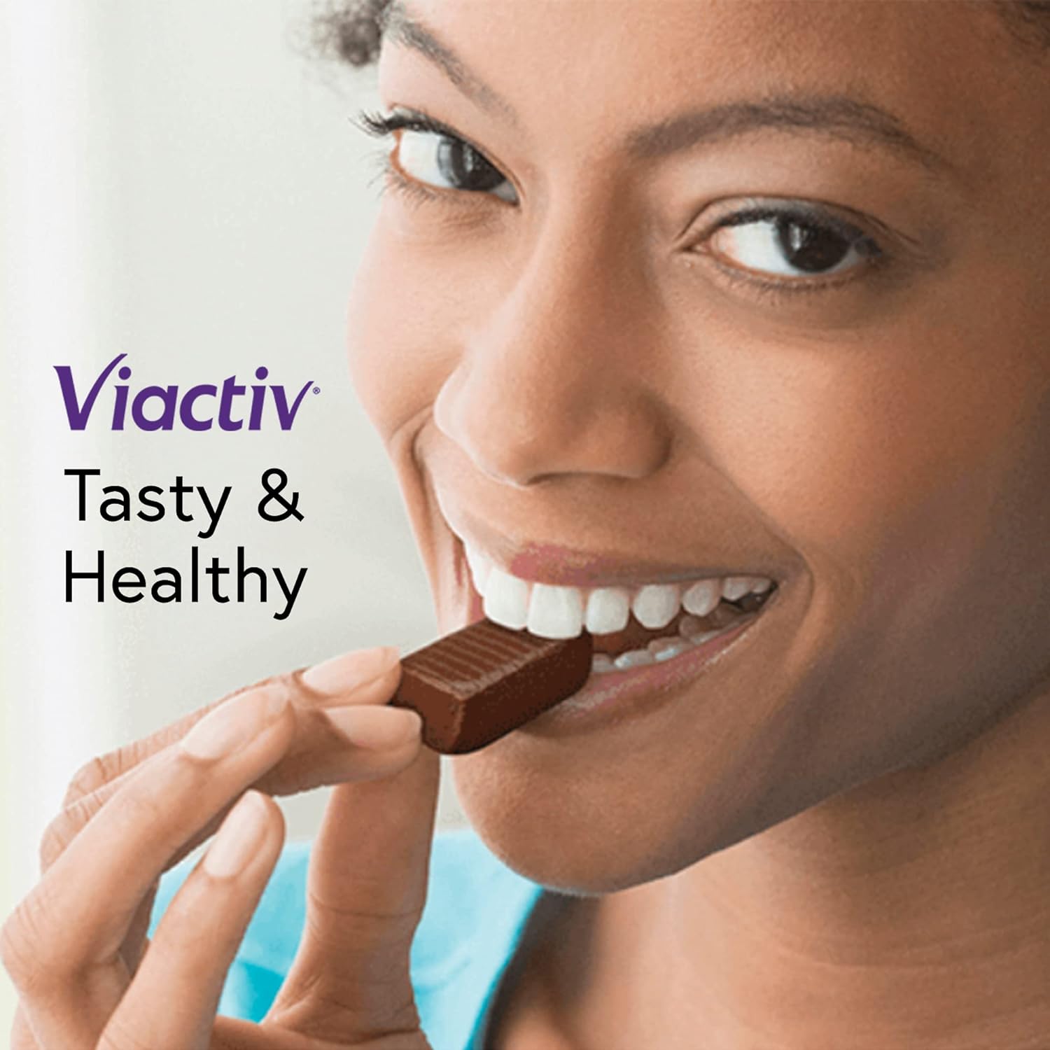 Viactiv Calcium Plus Vitamin D Supplement Soft Chews, Brown, Milk Chocolate, 180 Count : Health & Household