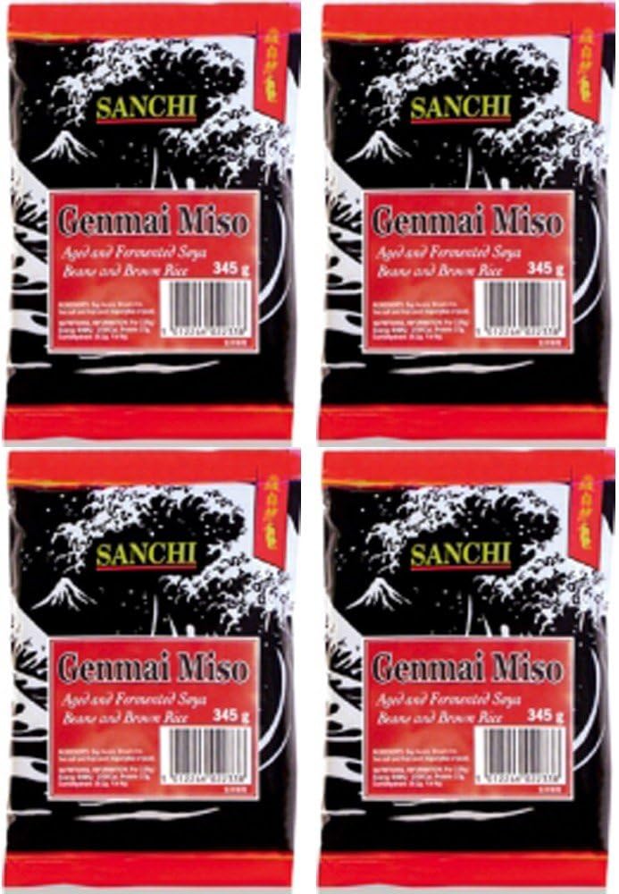 (4 PACK) - Sanchi - Genmai Miso | 345g | 4 PACK BUNDLE