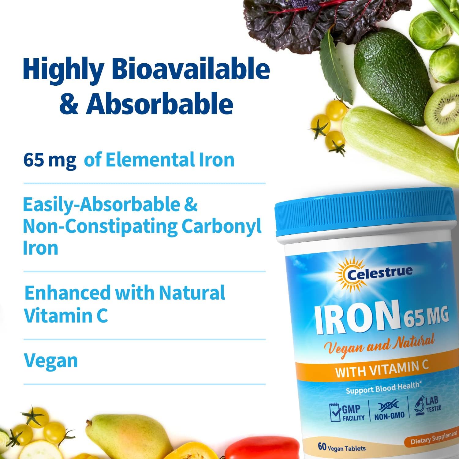 Natural Sleep With Organic Valerian, Chamomile, Passion Flower, Skullcap, Melatonin, Hops & More - 60 Vegan Capsules