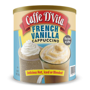 Caffe D’Vita French Vanilla Cappuccino 4 Lb. Can