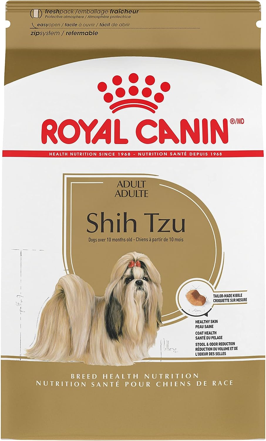 Royal Canin Shih Tzu Adult Breed Specific Dry Dog Food, 2.5 lb bag