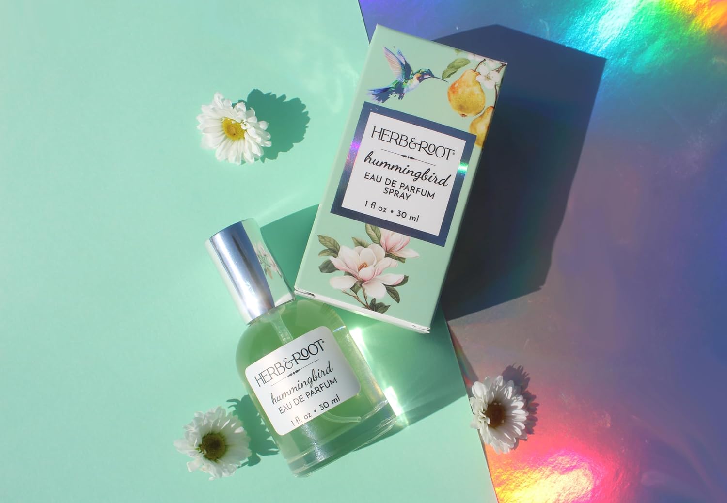 Herb & Root Hummingbird Eau De Parfum | Fresh Fruity Fragrance For Women With Notes Of Pear, Bergamot, Magnolia | Fresh Uplifting Springtime Floral Fragrance, 1 Fl. Oz. : Beauty & Personal Care