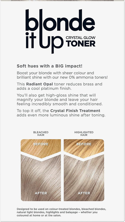 Clairol Blonde It Up Crystal Glow Toner Kit - Radiant Opal