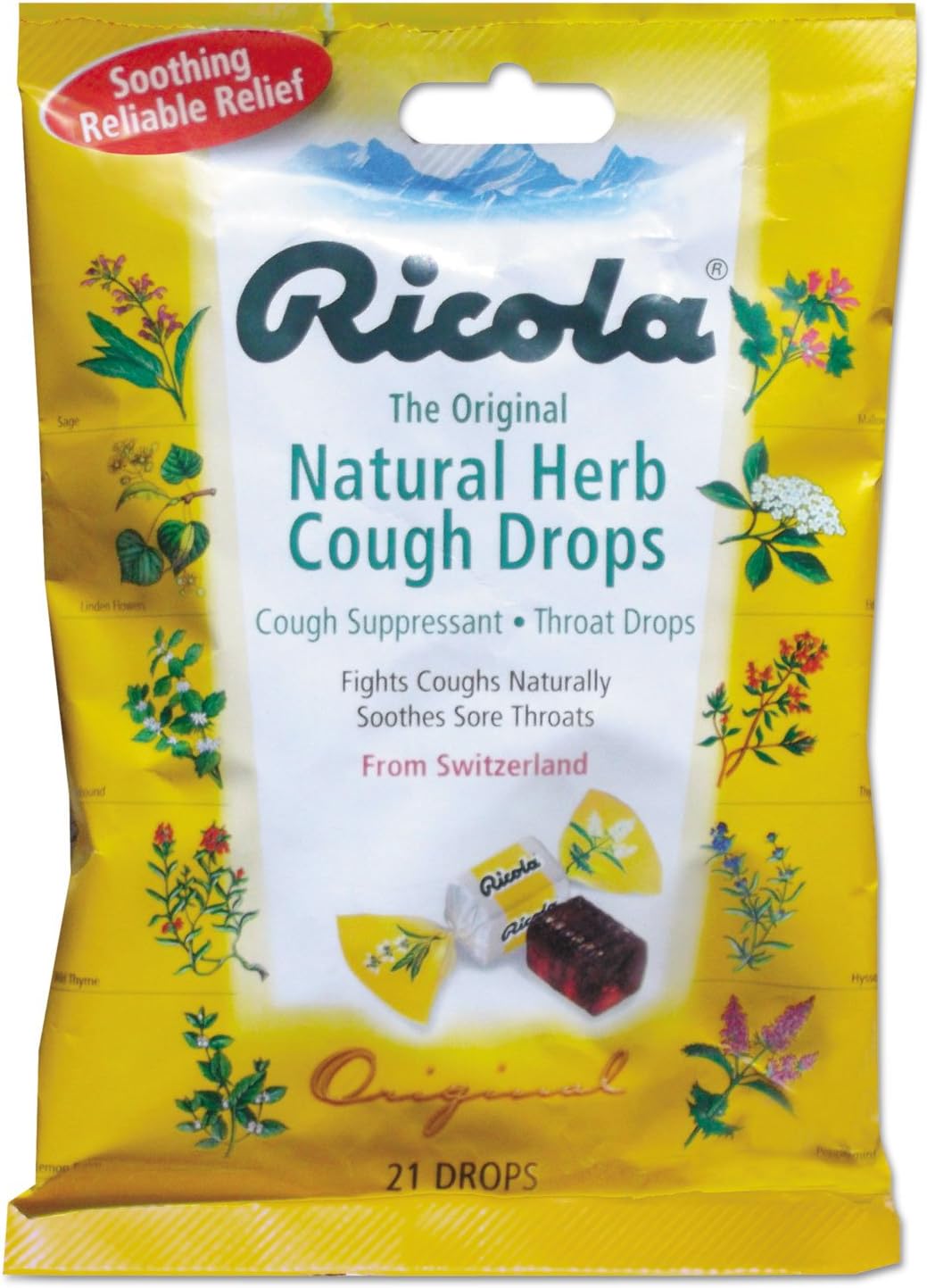 Cough Drops - Original Herbal - Value Bulk 48-Pack