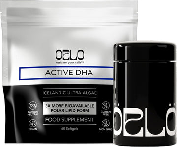 Orlo Dha - Vegan Dha Omega 3 Supplement - Triple Strength Omega3S - Plant Based Dha & Epa Fatty Acids Algae Omega-3 Oil - Krill Or Fish Oil Alternative (60 Mini Softgels)