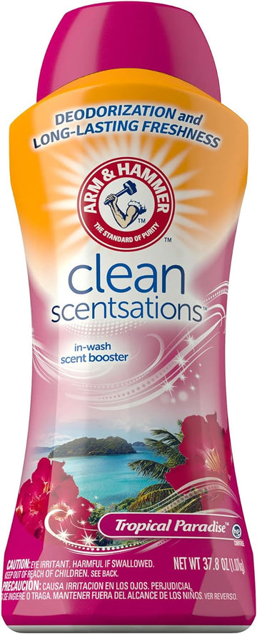 Arm & Hammer In-Wash Scent Booster, Tropical Paradise, 37.8 Ounce