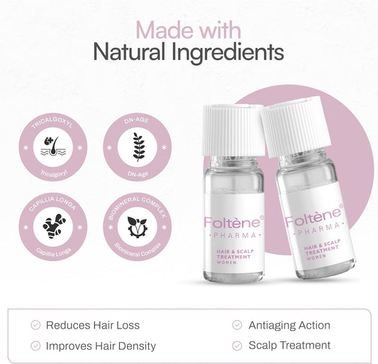 Foltene Pharma Hair And Sculp Treatment For Women - Value Pack