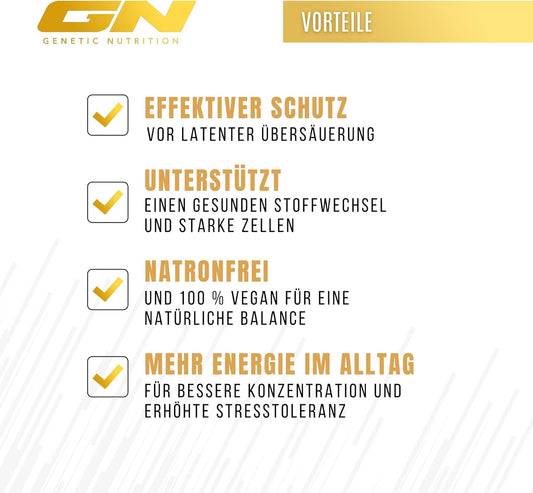 Gn Laboratories Base Powder (250 G Powder) - Vegan Minerals Complex - Important Nutrients Without Sodium - Easy To Dose - Made In Germany