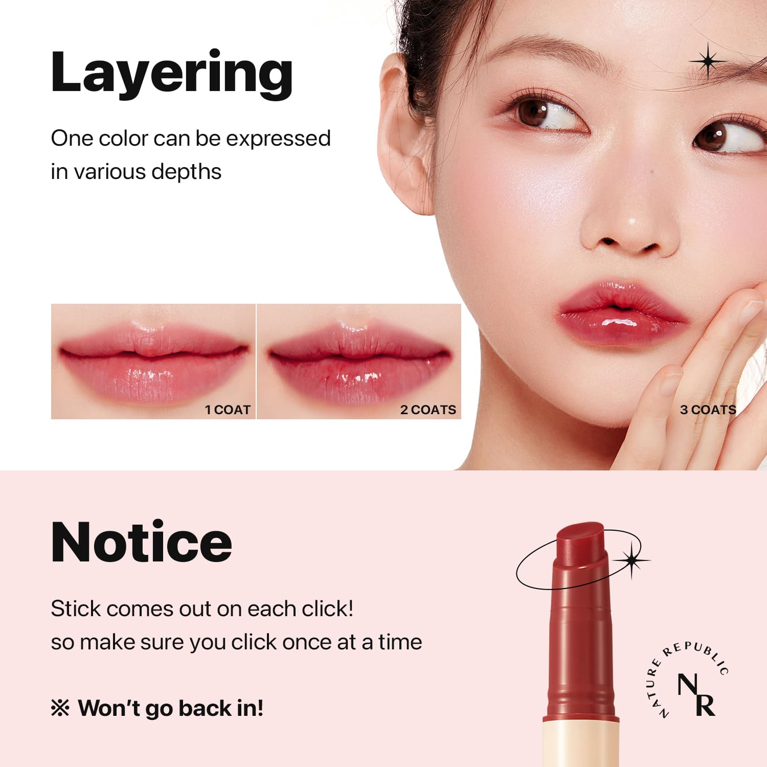 Nature Republic Honey Melting Lip (05 Plum) Soft Lip Stick, Korean Lip, Lip Gloss, Glow Lip, Glossy, Lip Balm, Lip Crayon, Jelly Gloss, Lip Pen, Tint,Valentines Day Gifts, Korean Make Up