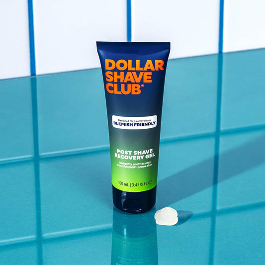 Dollar Shave Club | Blemish Friendly Post Shave Recovery Gel 2Ct. | A Soothing And Cooling Post Shave Balm Suitable For Blemish Prone Skin, Moisturizing Aftershave Lotion With Antioxidants & Vitamins