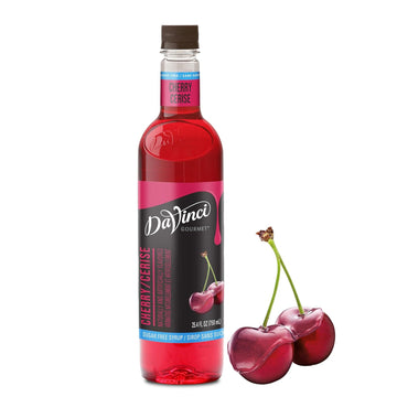 Davinci Gourmet Sugar-Free Cherry Syrup, 25.4 Fluid Ounce (Pack Of 1)