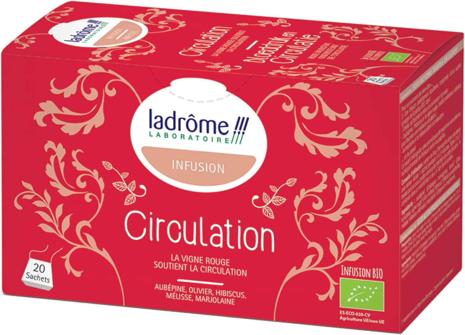 Ladrôme Organic Herbal Tea 20 Sachets