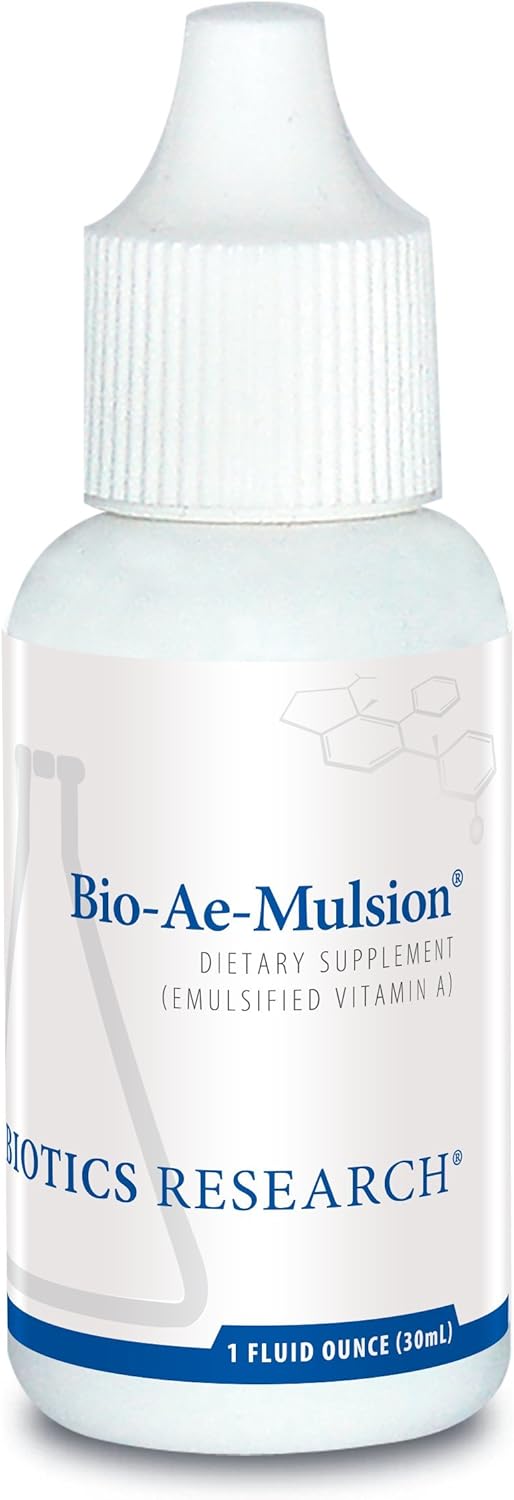 BIOTICS Research Bio Ae Mulsion IU Emulsified Vitamin A for Greater Up