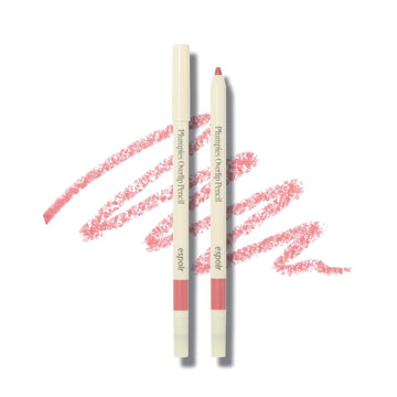 Espoir Plumpies Lip Colloection Overlip Pencil #Rose Volume ?Pencil Type Color Lip Liner With Plumping Effects ? Sharpener Included For Define Lip Lines ? Voluminous Lip Makeup With Mlbb Color