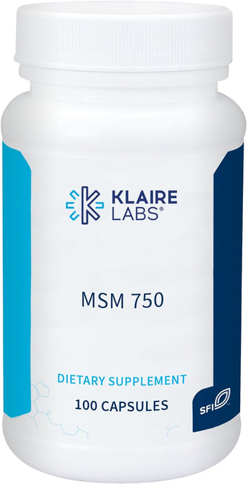 Klaire Labs Msm 750 - Clinically Tested To Support Joint Comfort & Str
