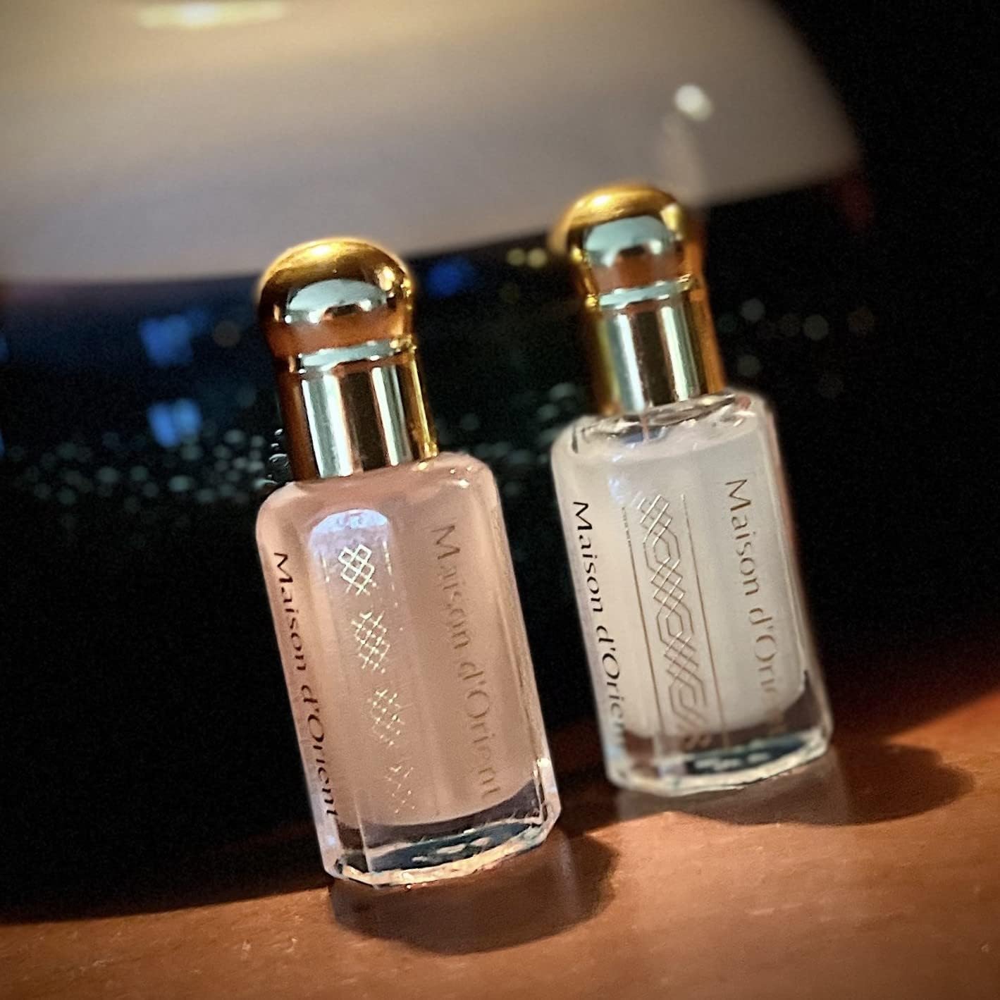 Maison D'Orient Tahara Collection 2X6Ml | Pink Musk & White Musk Body Oil Perfume For Women | Arabian Perfume Oils | Arab Perfumes For Women (Perfumes Arabes De Mujer - Almizcle Blanco Y Rosa) : Beauty & Personal Care