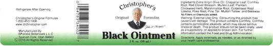 Black Drawing Ointment Christopher's Original Formulas  Cream