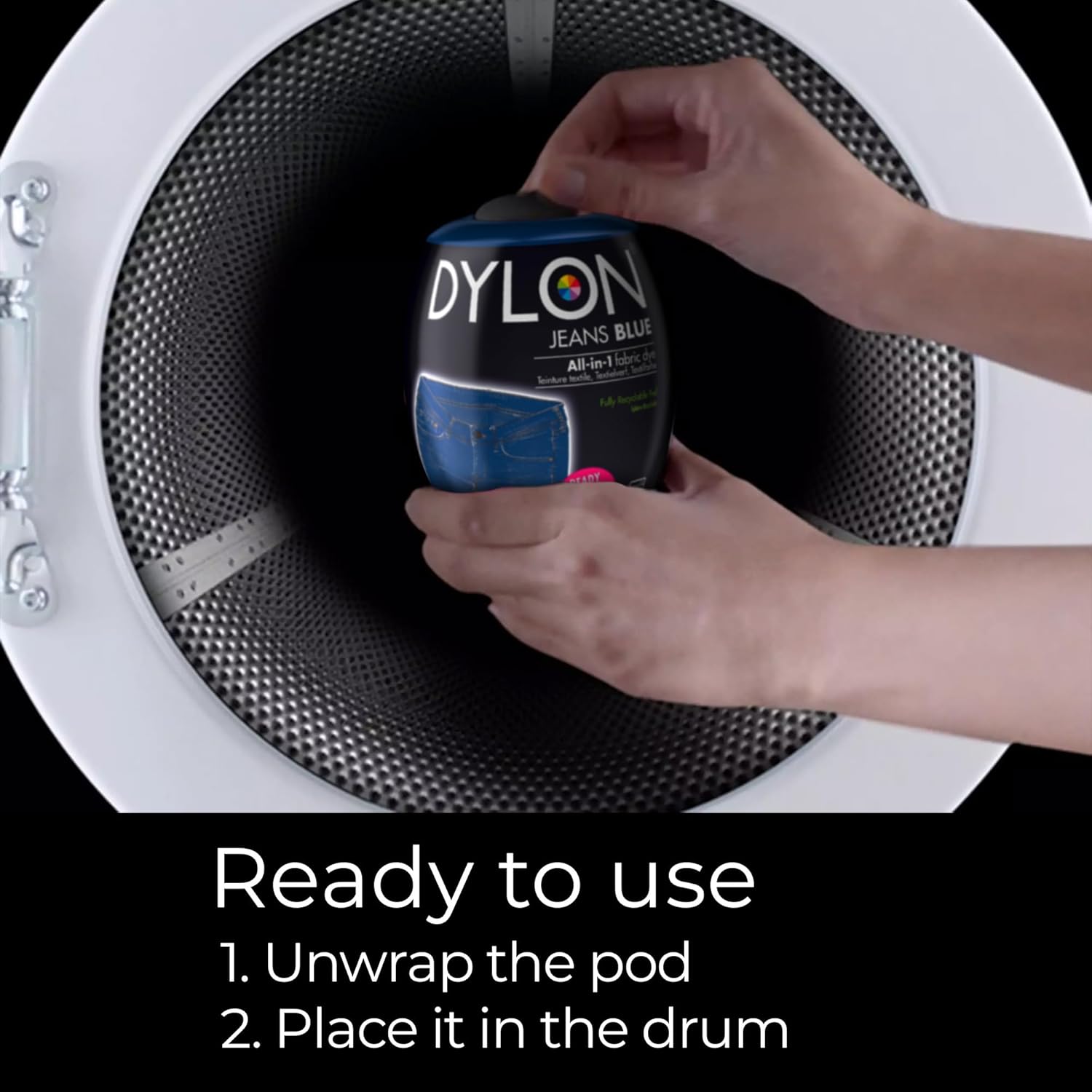 DYLON Washing Machine Fabric Dye Pod for Clothes & Soft Furnishings, 350g – Espresso Brown : Amazon.co.uk: Grocery