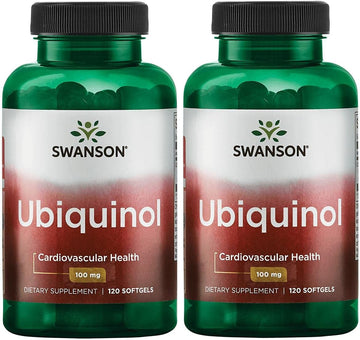 Swanson Ubiquinol 100 Mg 120 Sgels 2 Pack