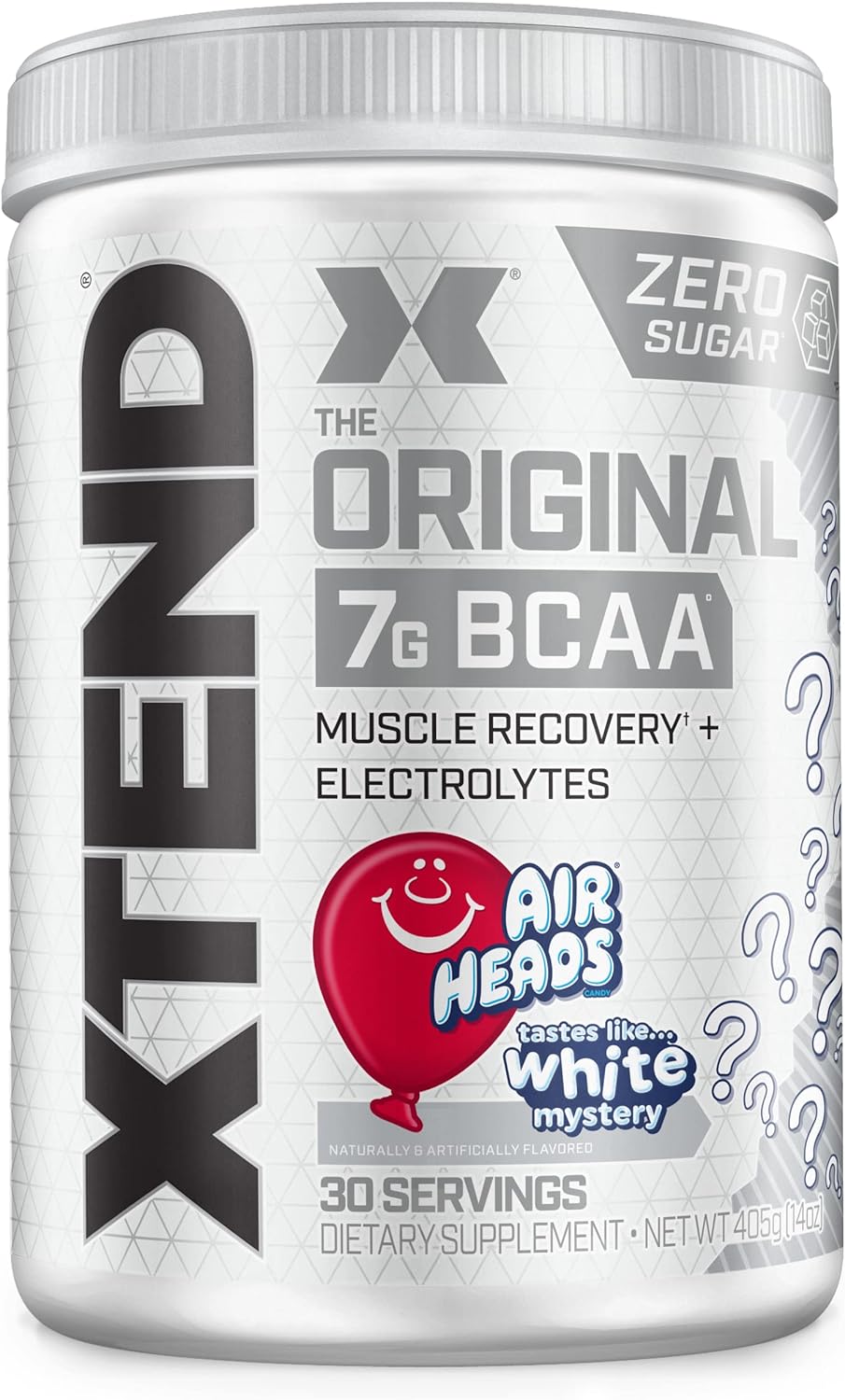 XTEND Original BCAA Powder Airheads Candy Flavor, 7g BCAA and 2.5g L-G