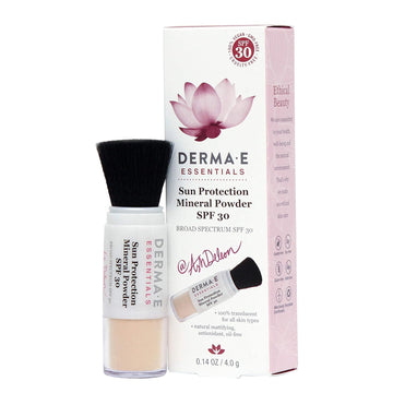 DERMA-E DERMA E Sun Protection Mineral Powder SPF 30, Basic Chamomile, 0.18 Ounce