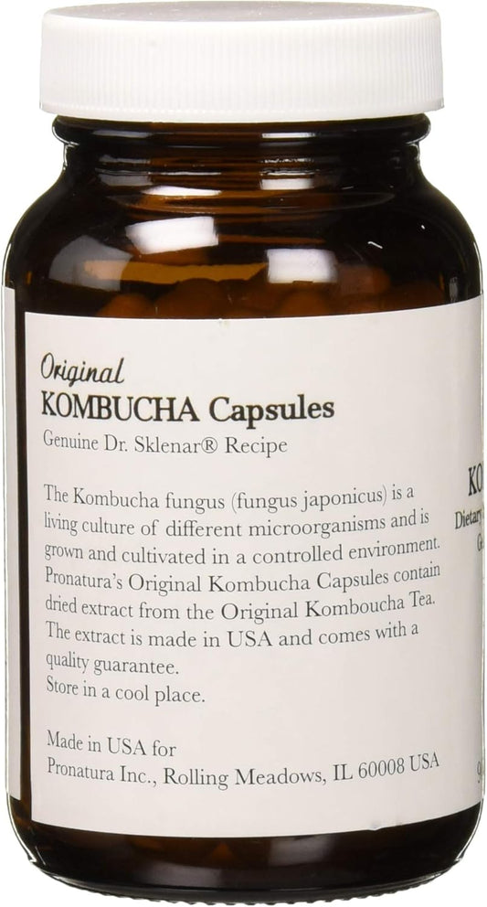 Pronatura Kombucha Capsules, 580 Mg, 90 Capsules