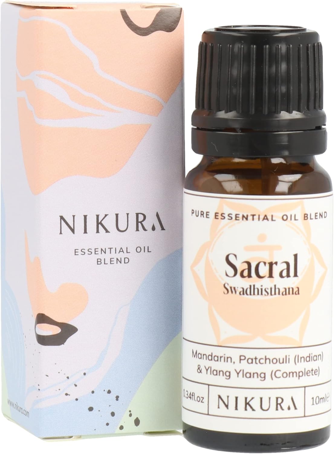 Nikura | Sacral Chakra Essential Oil Blend - 10Ml - 100% Natural
