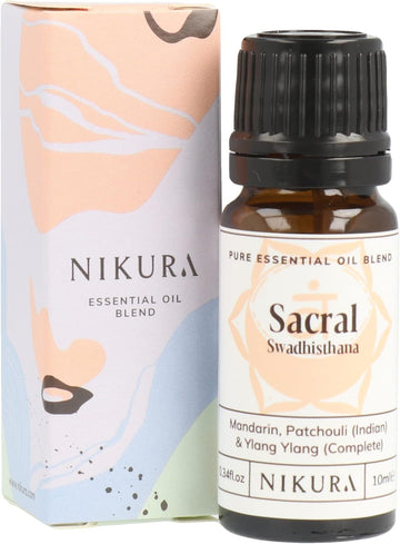 Nikura | Sacral Chakra Essential Oil Blend - 10ml - 100% Natural