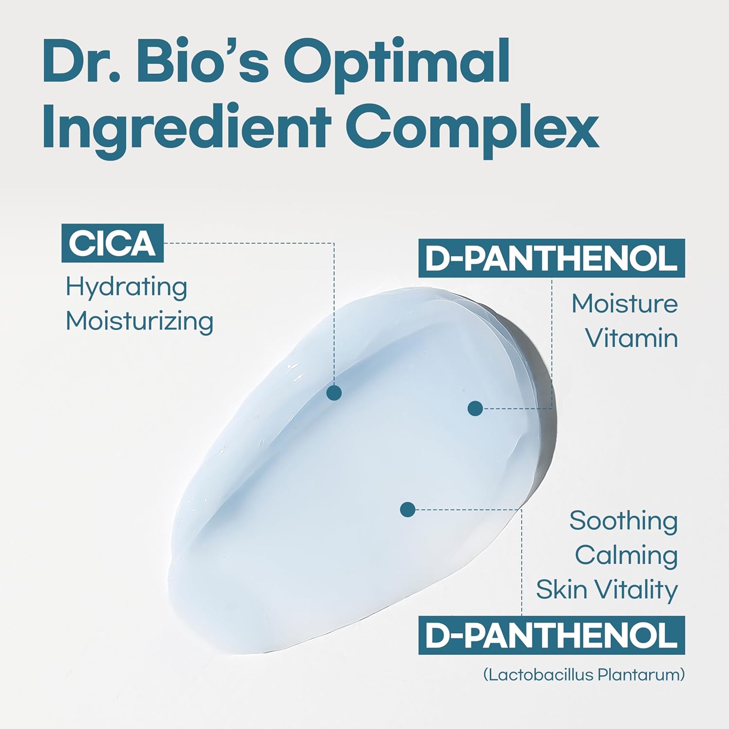 Dr.Bio Eco Soothing Moisture Cream, Moisturizer With Probiotics For Sensitive Skin & Dry Skin, Hydration And Soothing Relief For Face And Body, Cooling Immediately, Lightweight, Korean Skin Care : Beauty & Personal Care