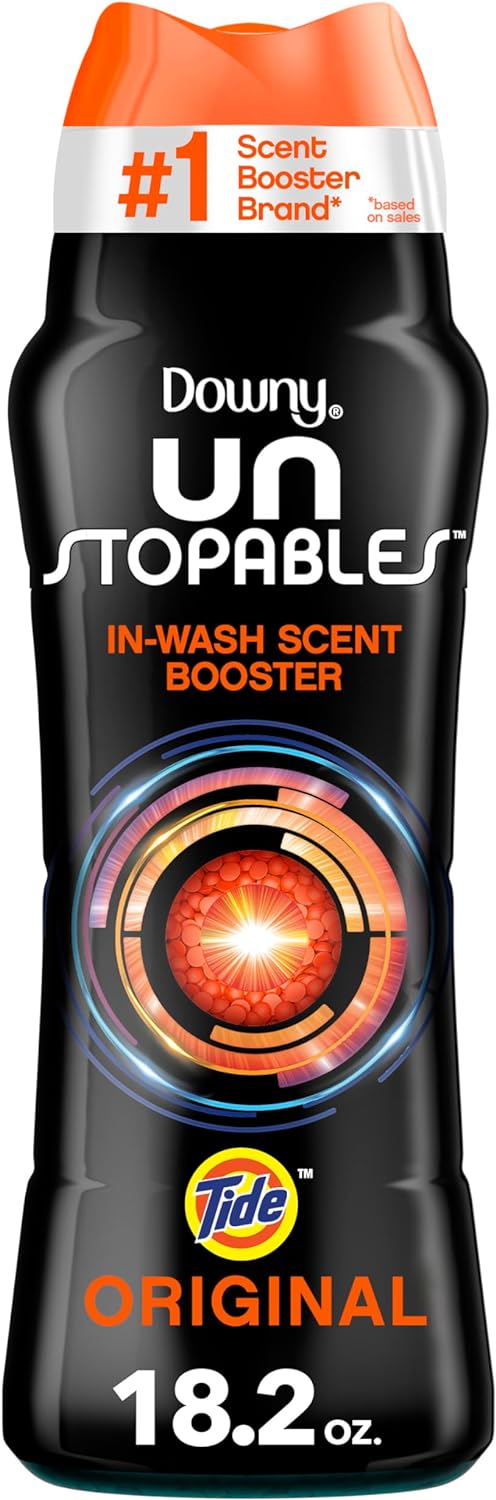 Downy Unstopables In-Wash Laundry Scent Booster Beads, Tide Original, 18.2 oz