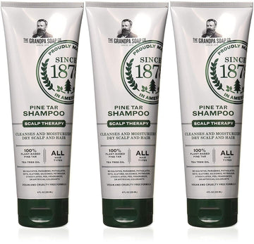 Grandpa'S Pine Tar Shampoo, 8 Ounce - 3 Pack : Bathroom Accessory Sets : Beauty & Personal Care