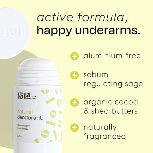 Natural Deodorant For Women And Men, All Natural, Soothing And Refreshing, Aluminum Free And Baking Soda Free, Vegan, 2.6 Oz