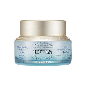 The Face Shop The Therapy Royalmade Water Cream | Anti-Aging, Anti-Dryness Effects & Intense Hydration From A Balanced Formula Of Water & Oil | Anti-Aging Moisture Formula, 1.69 Fl Oz