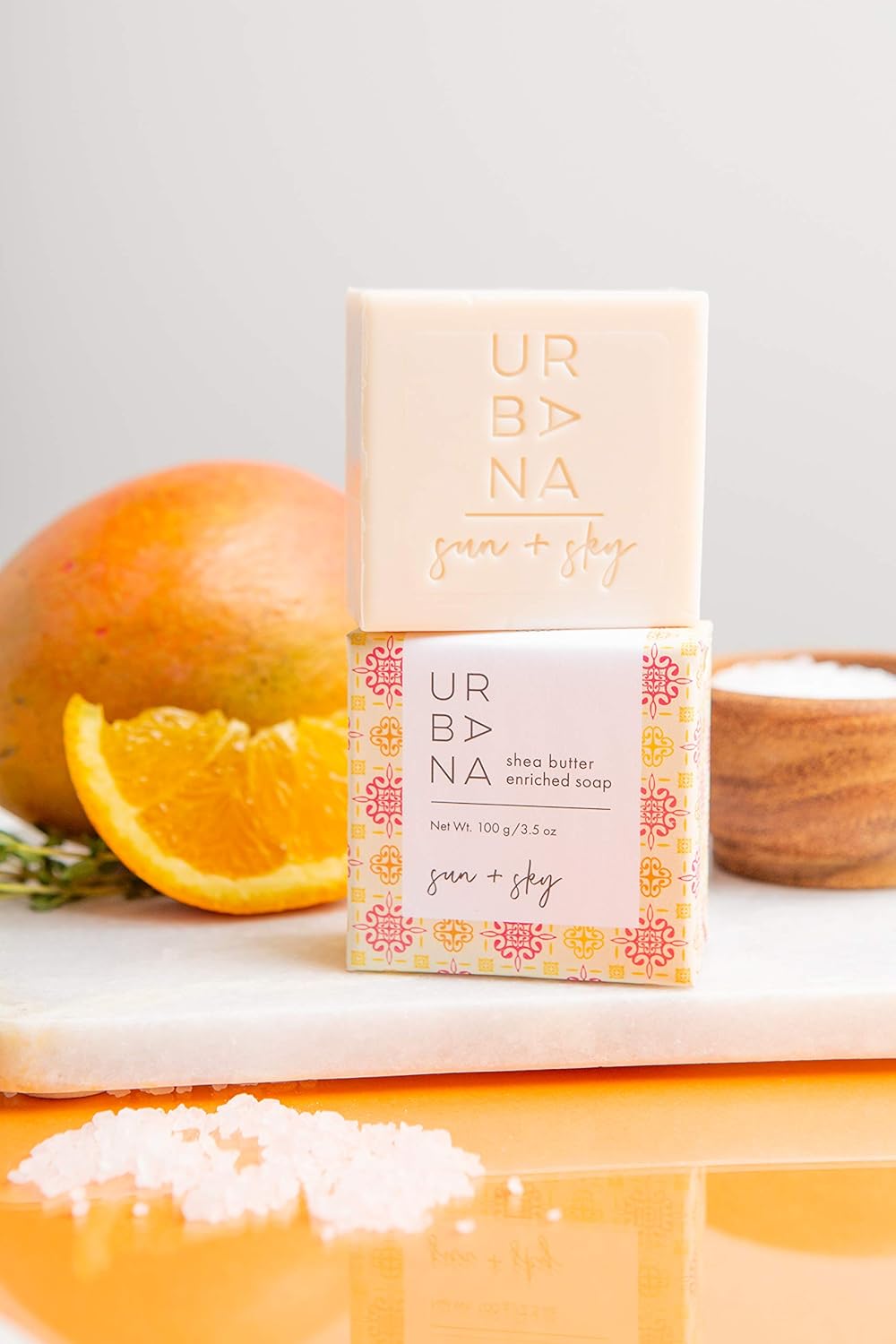 Urbana 5986 Home Collection Fragrance Bath Salt Citrus + Seed