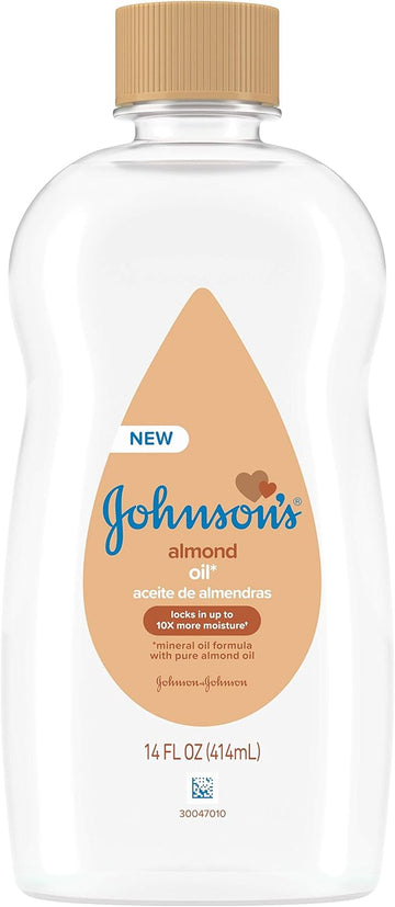 Johnson'S Baby Almond Oil Paraben-Free, Phthalate-Free, 14 Fl Oz