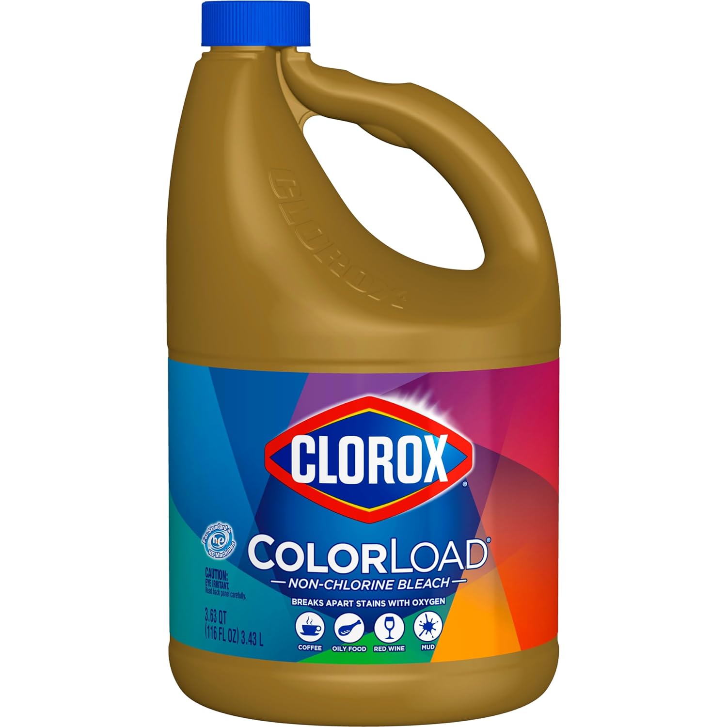 Clorox ColorLoad Non-Chlorine Bleach, 116 Ounce Bottle