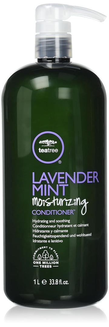 Tea Tree Lavender Mint Moisturizing Conditioner, Hydrates + Soothes, For Coarse + Dry Hair