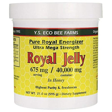 YS Royal Jelly/Honey Bee - Royal Jelly In Honey Ultra Strength, 21 oz