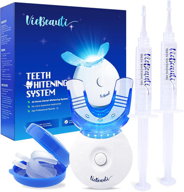 Teeth Whitening Led Light Enhances Minty Fresh White Smile : Health & Household