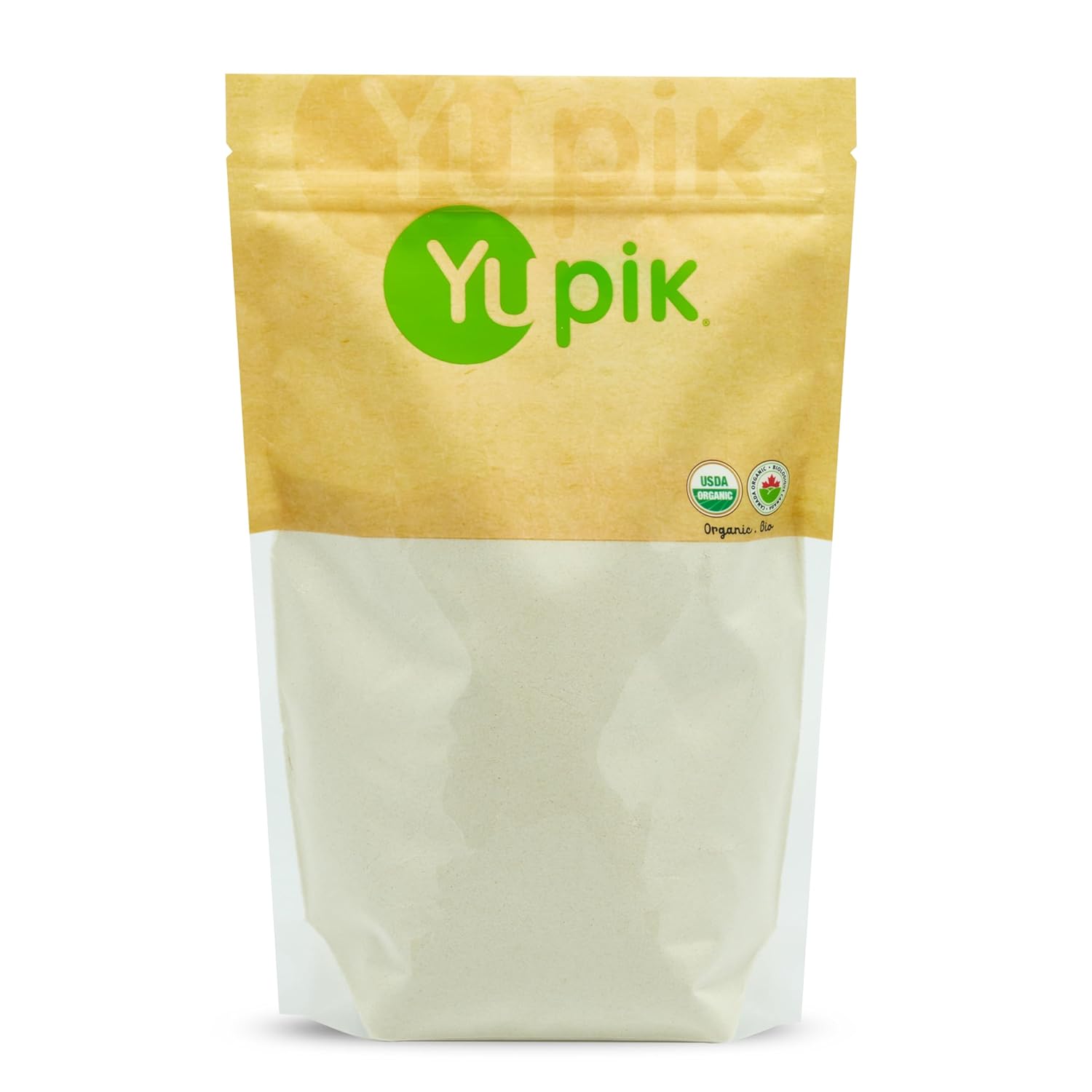 Yupik Organic Gluten-Free Rice Flour, Brown, 2.2 Lb, Non-Gmo, Vegan, Gluten-Free