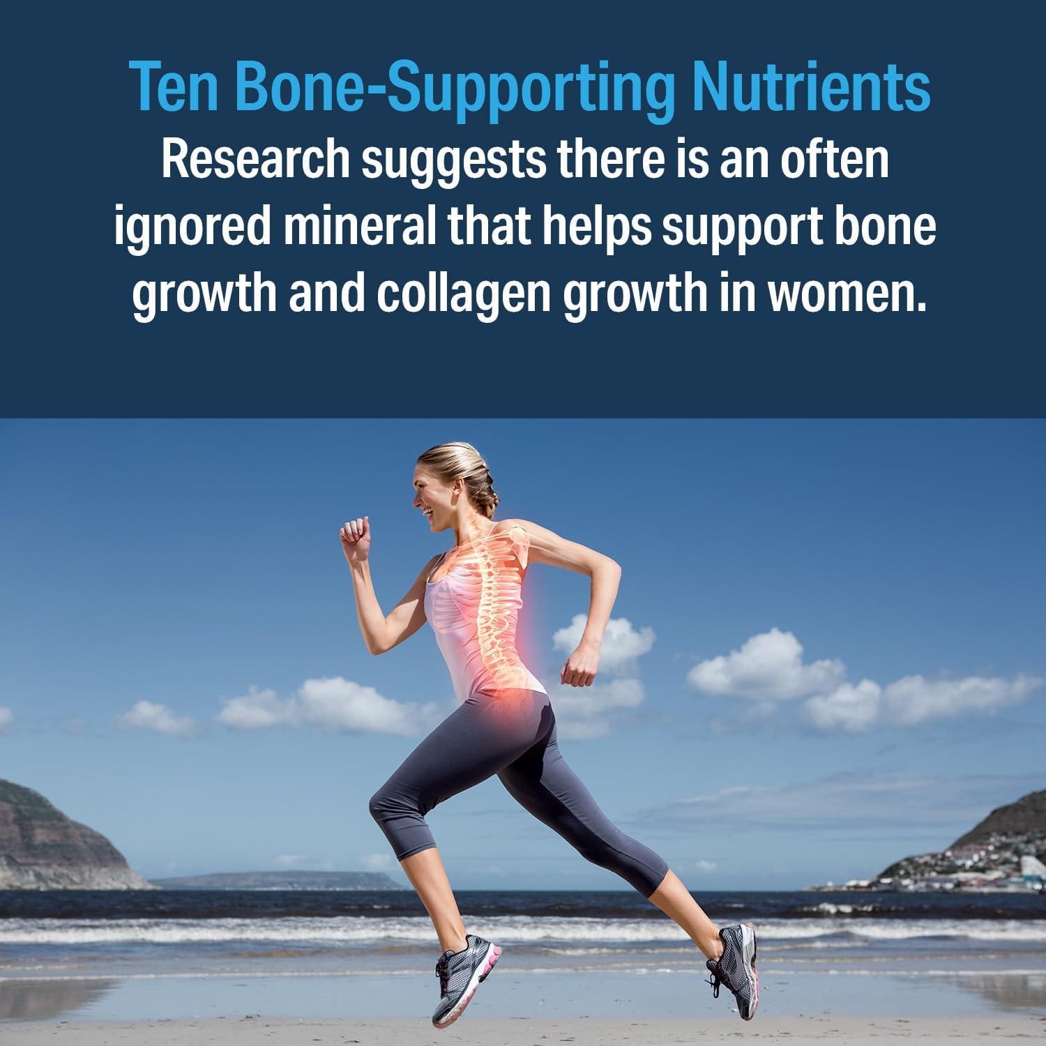 – Ultimate Bone Support Supplement, Strontium, Silica, Vitamin K2 And D3, Support Bone Health, Bone Strength, Non Gmo, Gluten Free, Dairy Free, Soy Free, Vegan (60 Tablets)