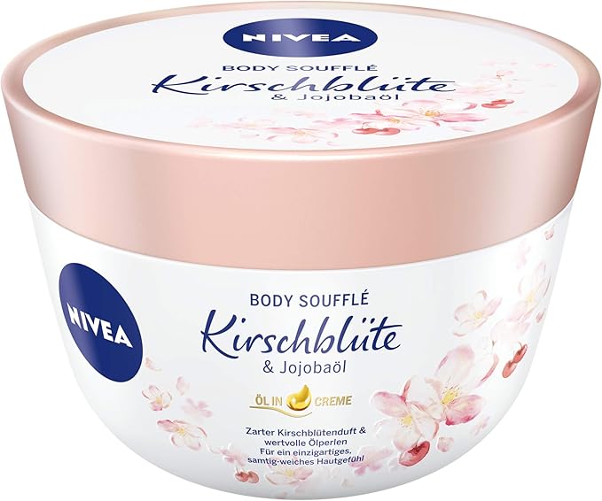 Nivea Soufflé Perlé Cherry Blossom Cream 200 Ml
