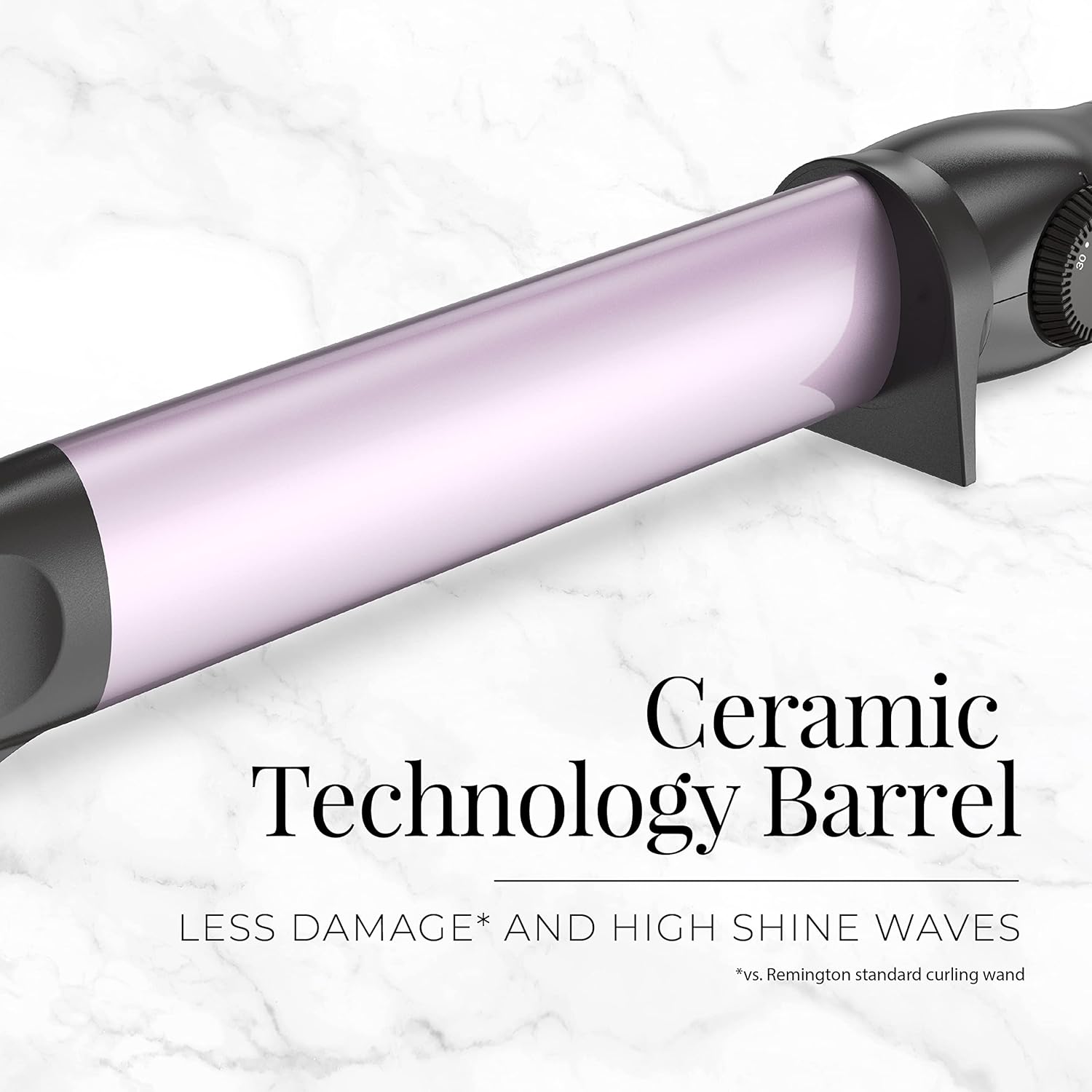 REMINGTON® Curling Wand/Hair Waver, Oval Barrel, for Deep Waves, CI50U3 : Beauty & Personal Care