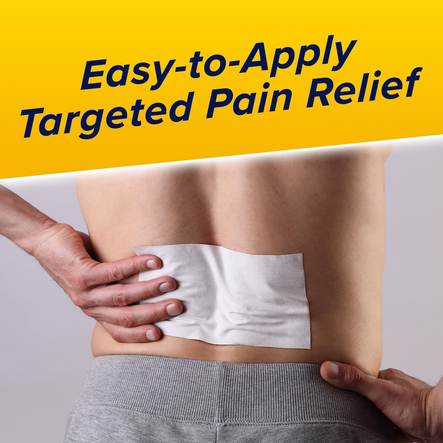Aspercreme Max Strength Lidocaine Pain Relief Patch (5 Count) For Back Pain, Odor Free Pain Patches : Health & Household