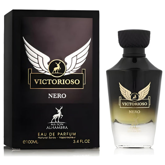 Maison Alhambra Victorioso - Nero For Men - 3.4 Oz Edp Spray : Beauty & Personal Care