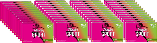 Playtex Sport Tampons, Super Absorbency, Fragrance-Free - 384ct (48 Packs of 8ct)
