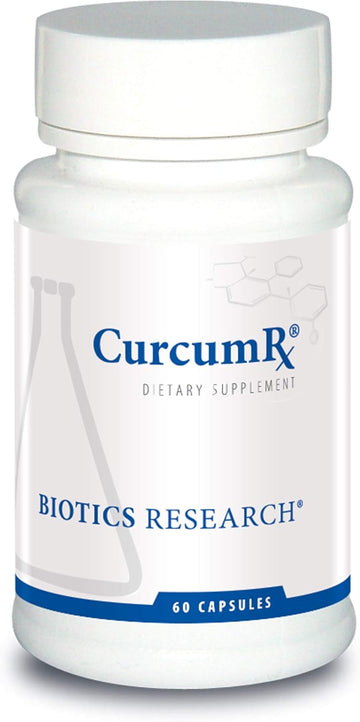 Biotics Research Curcumrx All Natural Turmeric Complex With Curcumin, Over 200 Beneficial Turmeric Root Nutrients, Antioxidants, Supports Physiological Pathways, 60 Capsules